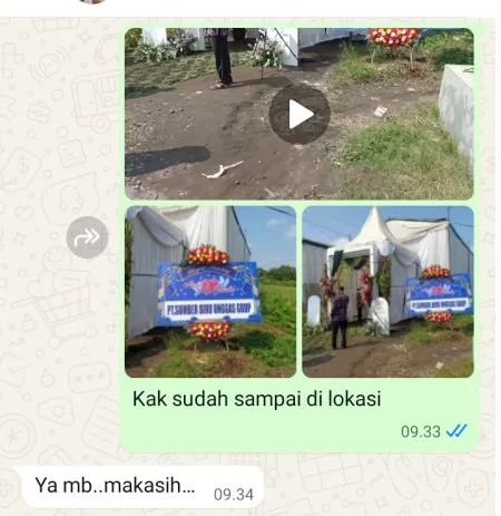 Pengiriman Karangan Bunga Maruyungsari Padaherang